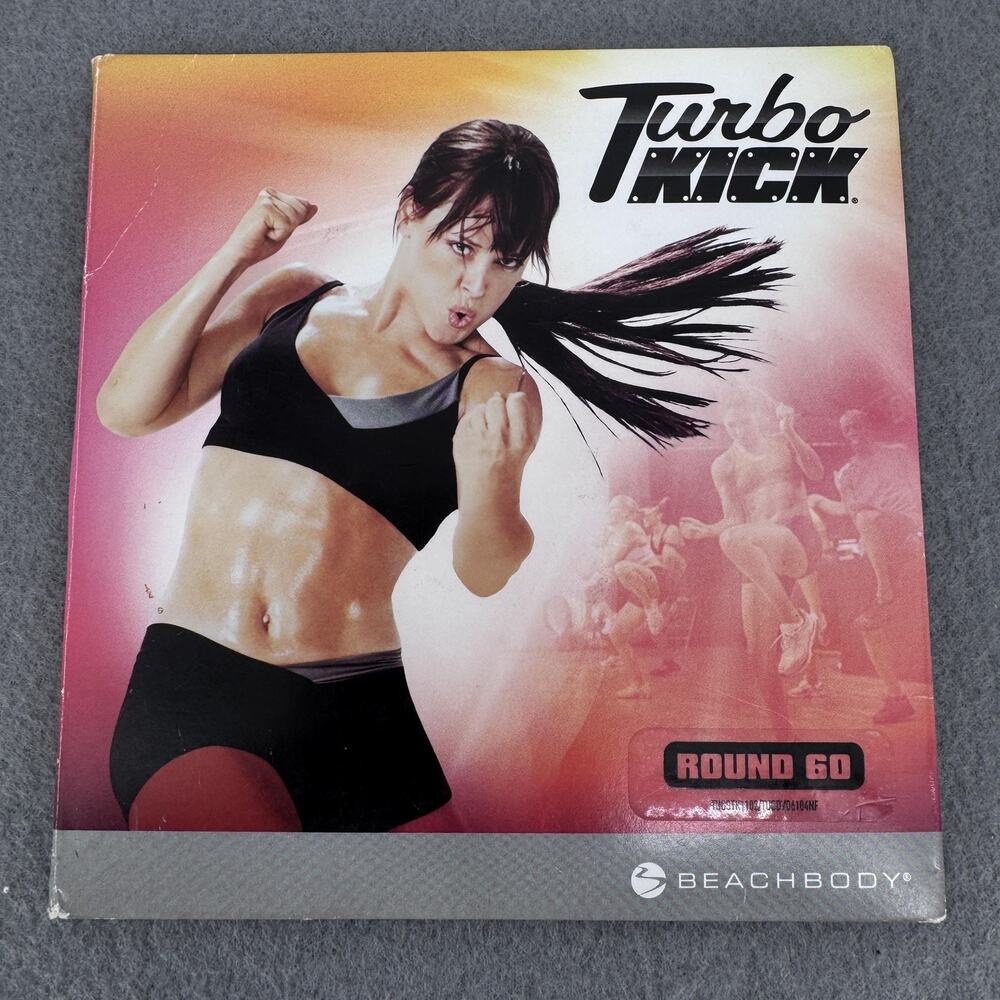 Turbo Kick Round 60 Beachbody Workout‎ DVD & Music CD Set 2013 Fitness Program